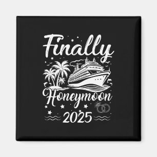 Endlich auf Hochzeitsreise 2025 Romantische Kreuzf Magnet