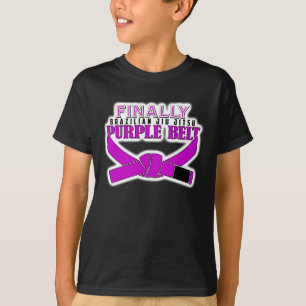 Endlich BJJ Lila Belt !!! T-Shirt