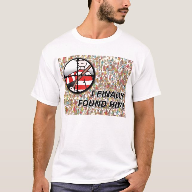 Endlich fand ich ihn Funny Sniper Shirt (Vorderseite)