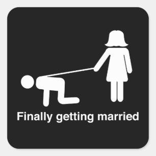 Endlich Getried Quadratischer Aufkleber