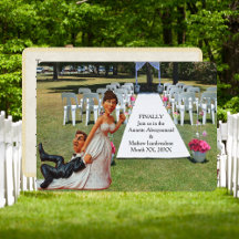 Endlich Getting Wed Funny Dark Haare Couple