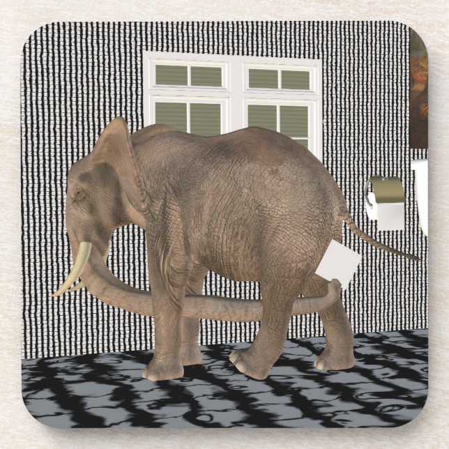 Endlich Housebroken Untersetzer (Vorderseite)