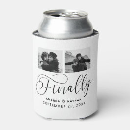 Endlich Minimalistische Hochzeit 2 Foto Save the D Dosenkühler