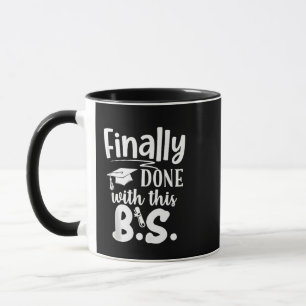 Endlich mit diesem BS Funny Abschluss 2025 getan Tasse