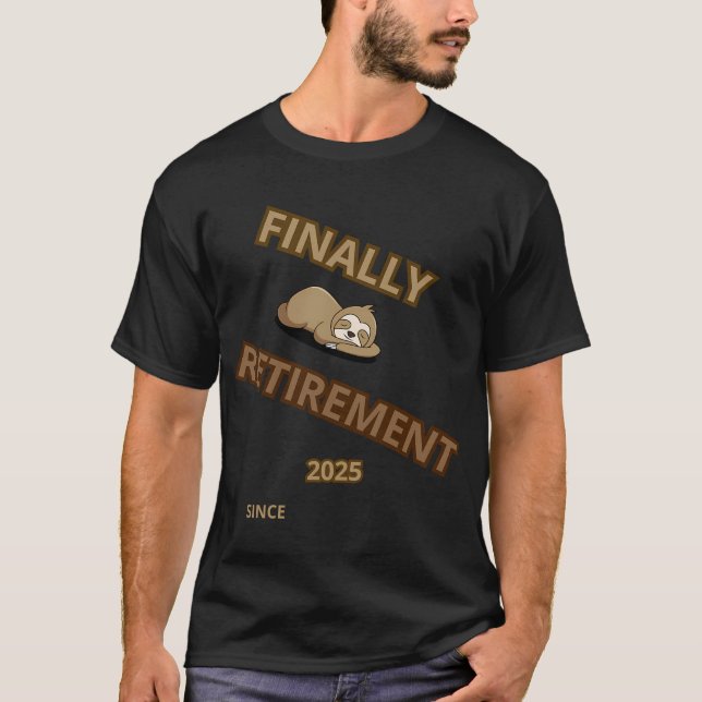 ENDLICH RUHESTAND T-Shirt (Vorderseite)