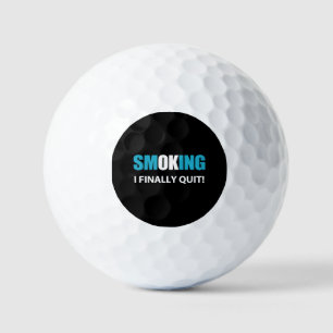 Endlich Schluss - Schluss mit dem Rauchen Golfball