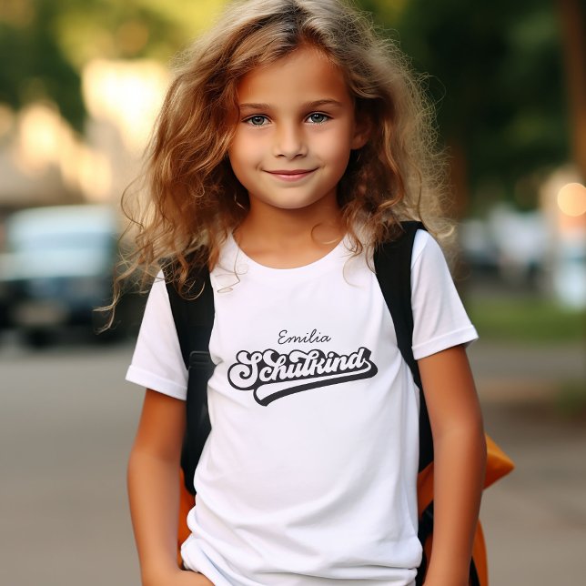 Endlich Schulkind Schultuete 1 Klasse Einschulung T-Shirt (Von Creator hochgeladen)