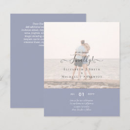 Endlich sind wir Verlobt! Foto der Hochzeitsankünd