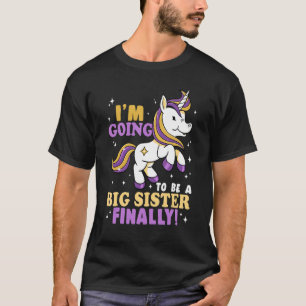 Endlich werde ich eine große Schwester sein T-Shirt