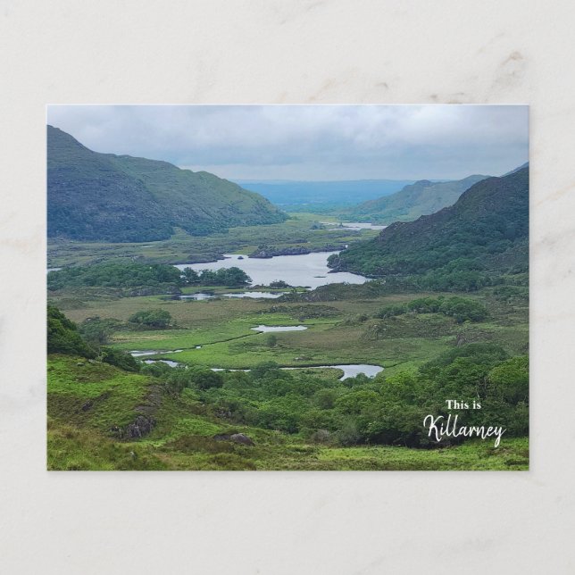 Endlos Ladys View, Killarney - Irland Postkarte (Vorderseite)
