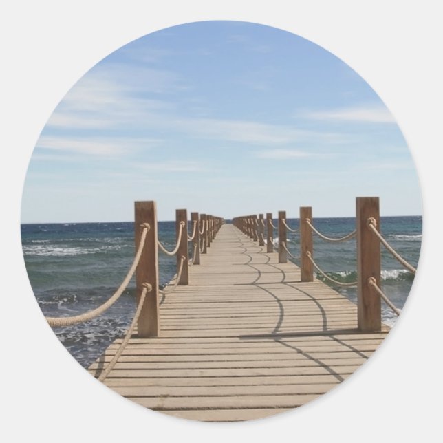 Endlose Brücke - Aufkleber (Vorderseite)