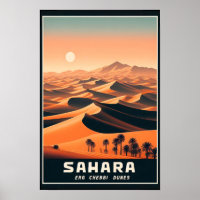 Endlose Dünen von Erg Chebbi, Marokko