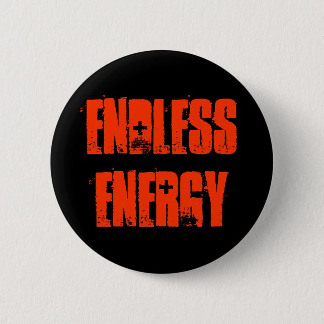 Endlose Energie Button (Vorderseite)