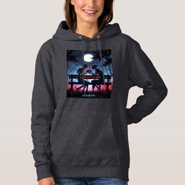 Endlose Liebe Hoodie (Vorderseite)