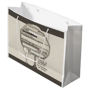 Endlose Möglichkeiten Große Geschenktüte