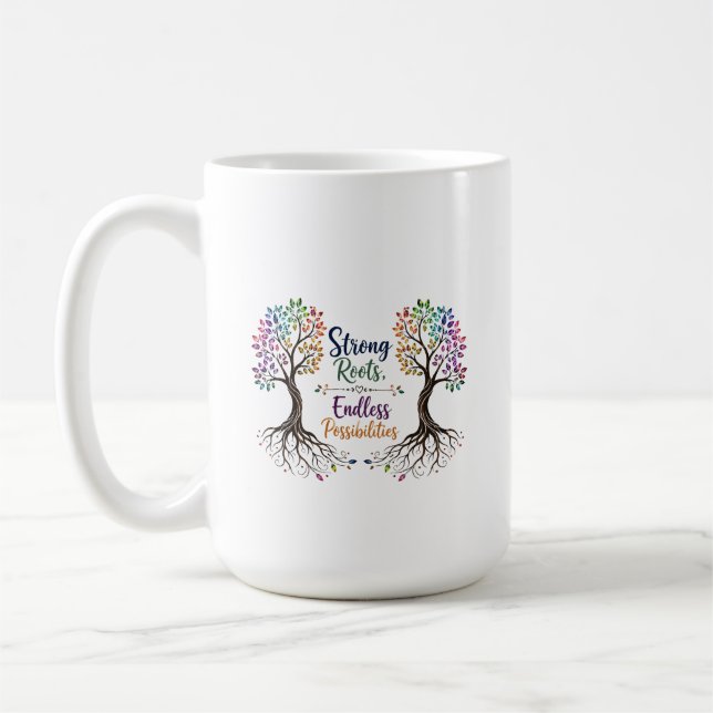 Endlose Möglichkeiten Tasse (Links)