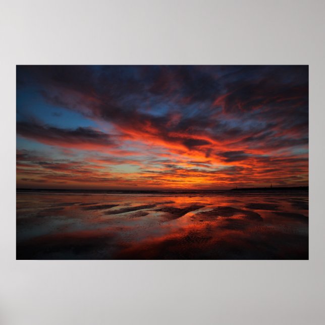 Endlose Sonnenuntergänge Poster (Vorne)