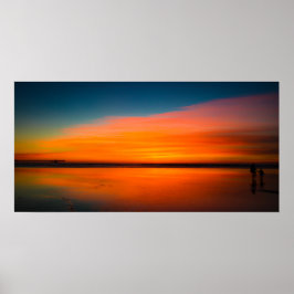 Endlose Sonnenuntergänge zusammen Poster