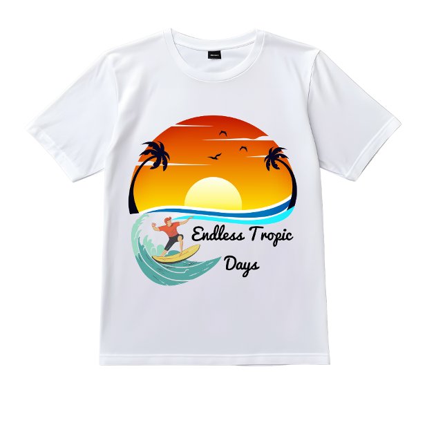 Endlose Tropentage T-Shirt (Von Creator hochgeladen)