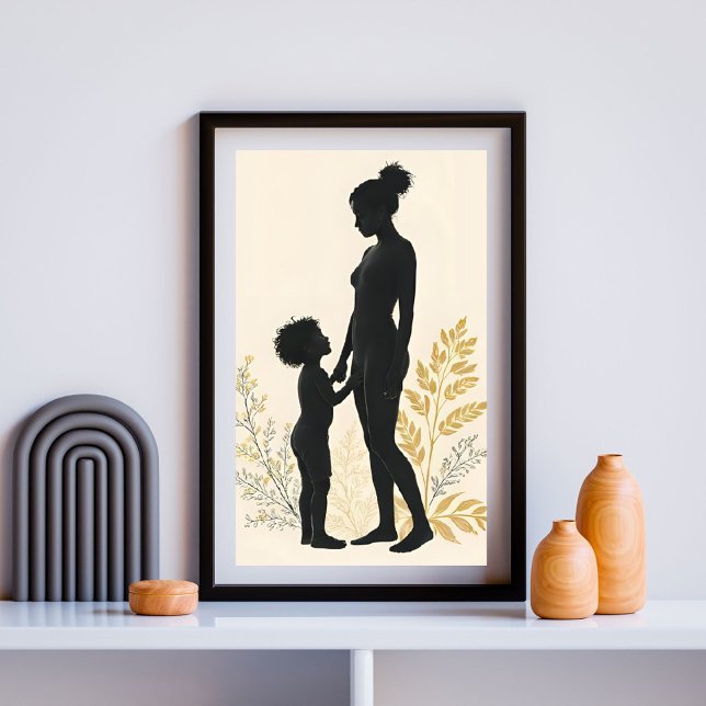 Endlose Umarmung – Mutter und Kind Poster (Von Creator hochgeladen)