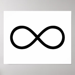 Endlose Unendlichkeit Poster