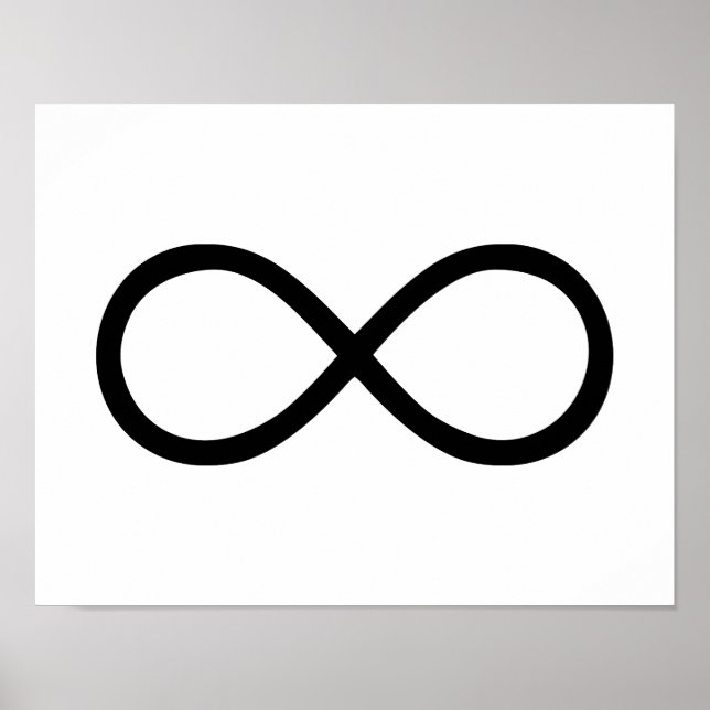 Endlose Unendlichkeit Poster (Vorne)