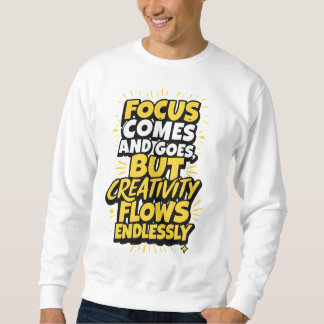 Endloser Kreativitätsfluss Sweatshirt