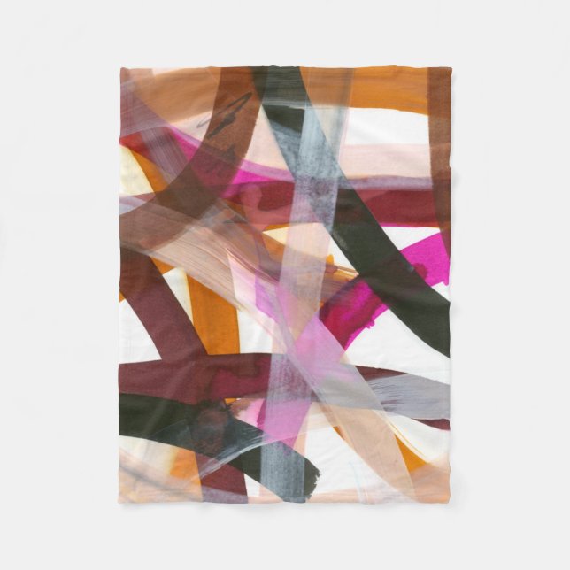 Endloser Pfad II Fleecedecke (Vorderseite)