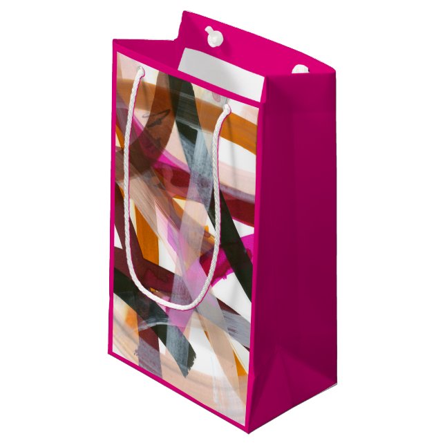 Endloser Pfad II Kleine Geschenktüte (Vorderseite Schrägansicht)