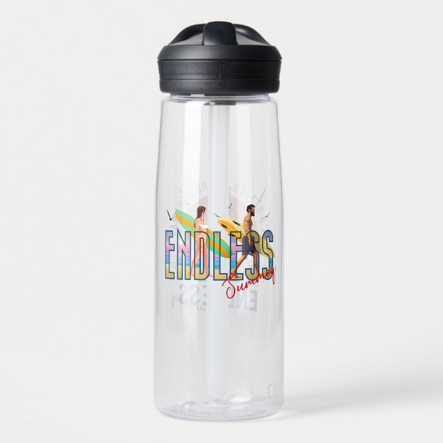 Endloser Sommer | 25oz Trinkflasche (Vorne)