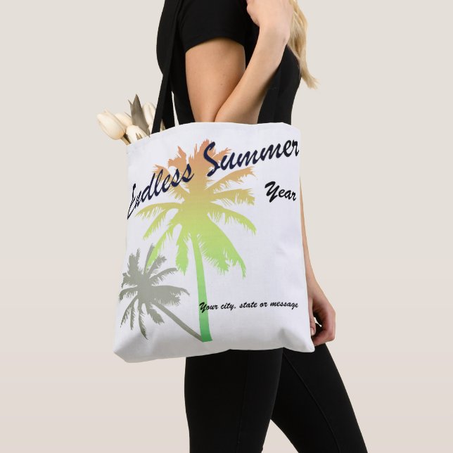 Endloser Sommer - individuell anpassbare Tasche (Von Nahem)