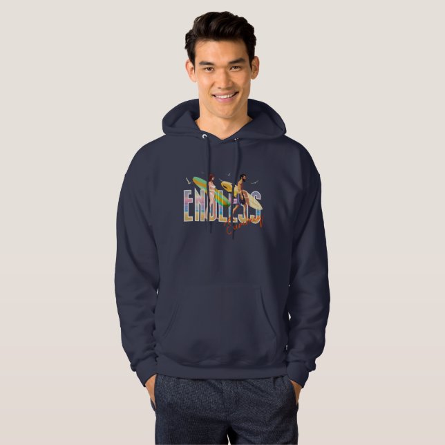 Endloser Sommer | Men Hoodie (Light) (Vorne ganz)