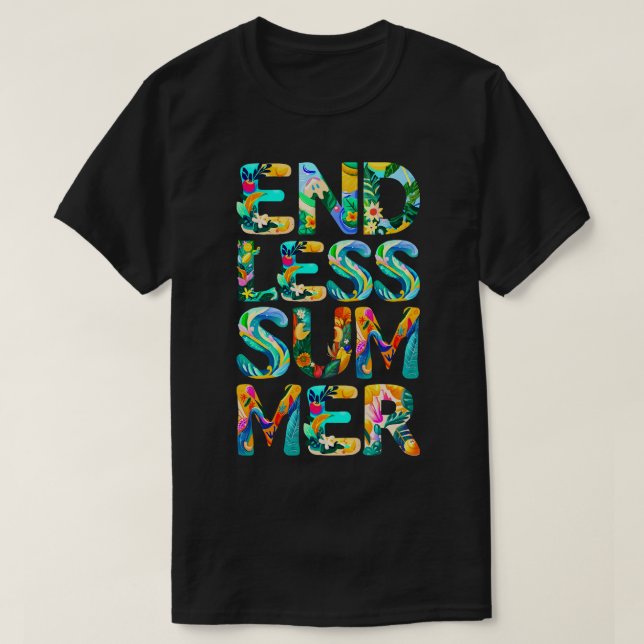 Endloser Sommer T-Shirt (Design vorne)