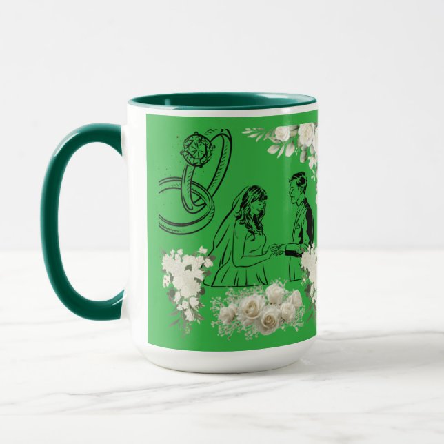 Endloses Gelübde Magic Kellygrün Tasse (Links)