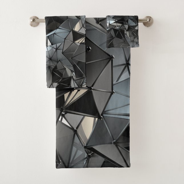 endloses Monochrom : Badhandtuch Set (Insitu)