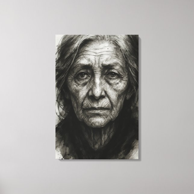 Endloses Schweigen - Falsche Wahrheitswerbung - Le Leinwanddruck (Vorderseite)