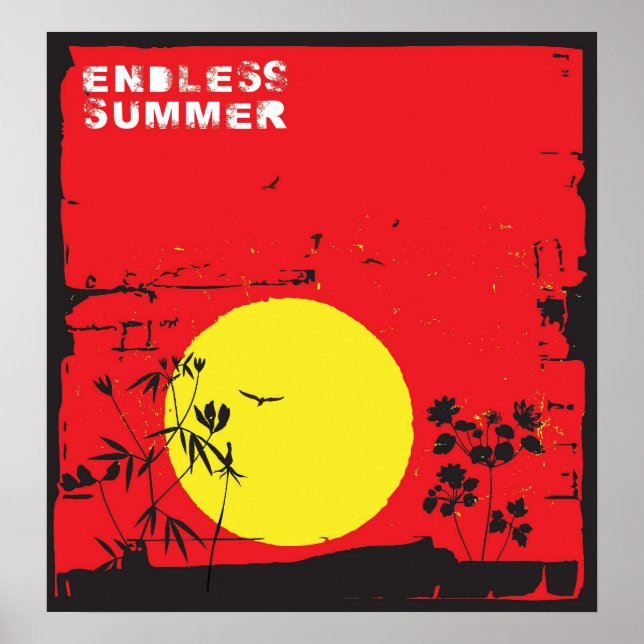 Endloses Sommerposter Poster (Vorne)
