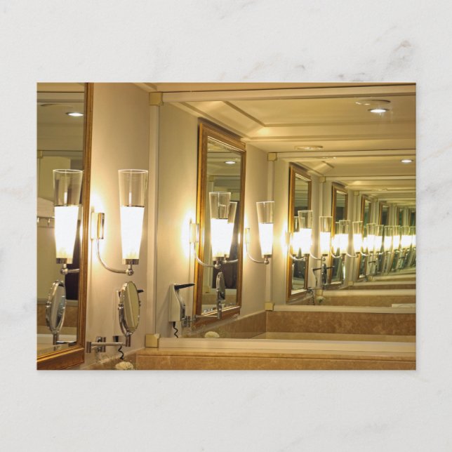 Endlosspiegel Postkarte (Vorderseite)