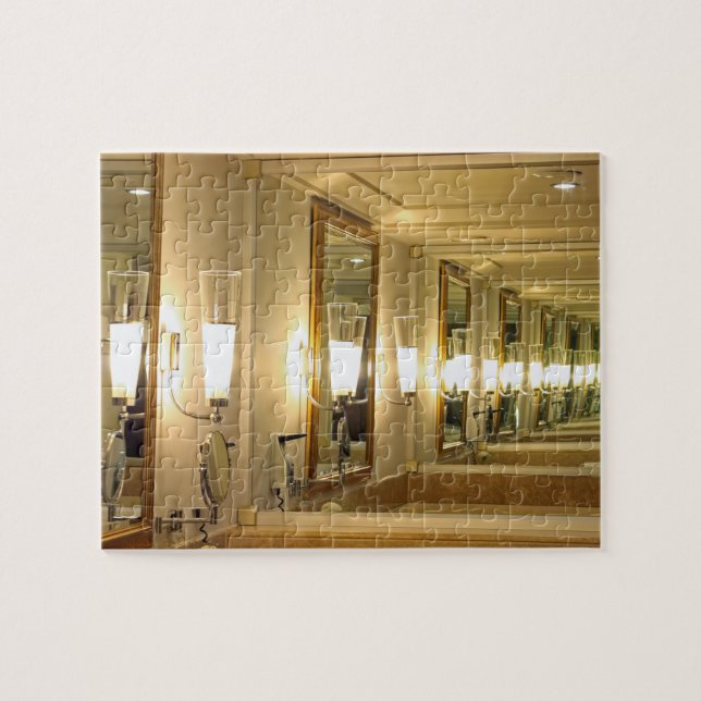 Endlosspiegel Puzzle (Horizontal)