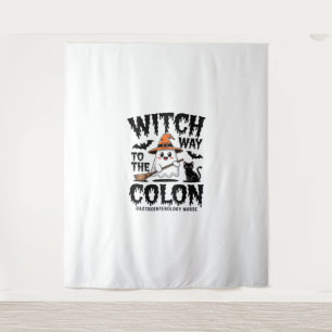 Endo Nurse Halloween Gastrointestinale Krankenschw Wandteppich