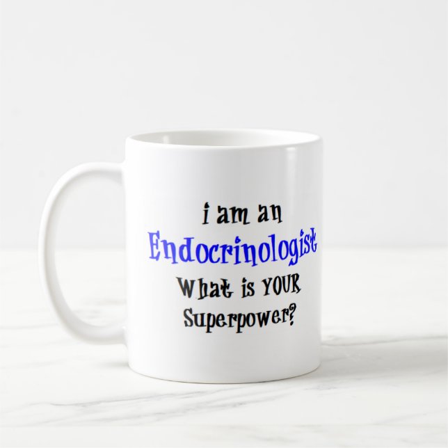 Endokrinologe Kaffeetasse (Links)