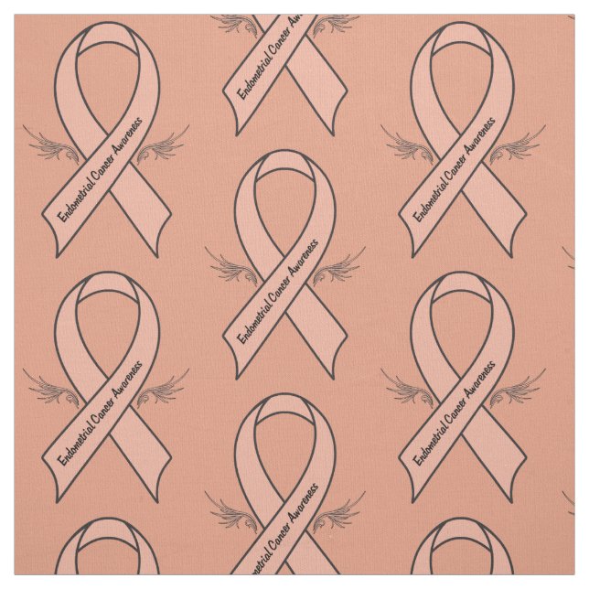 Endometrial Krebs-Bewusstsein Stoff (Muster)