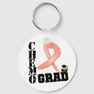Endometrial Krebs Chemo Absolvent Schlüsselanhänger