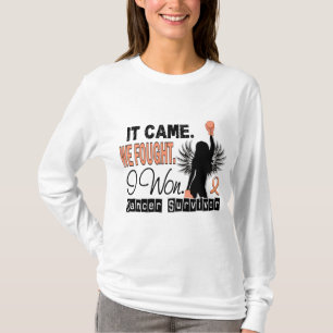 Endometrial Krebs des Überlebend-22 T-Shirt