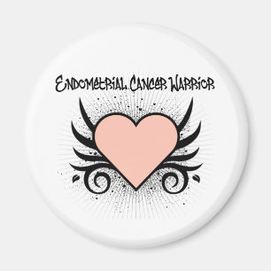 Endometrial Krebs-Kriegers-Herz Magnet