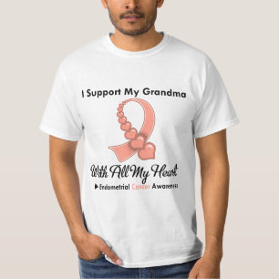 Endometrial Krebs stütze ich meine Großmutter T-Shirt