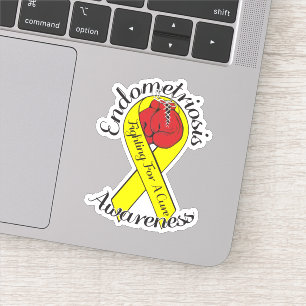 ENDOMETRIOSE AWARENESS Cut Vinyl Sticker