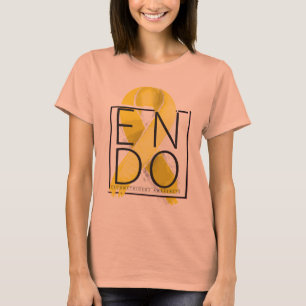 Endometriose Awareness Slouchy Boyfriend T - Shirt