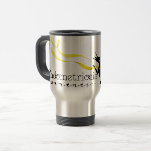 Endometriose Awareness Travel/Pendlerische Tasse