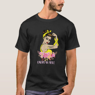 Endometriose Krieger unzerbrechlicher Arm Tattoo S T-Shirt